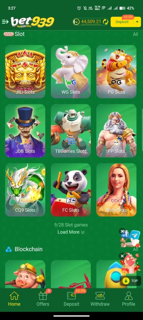 Bet939 Games